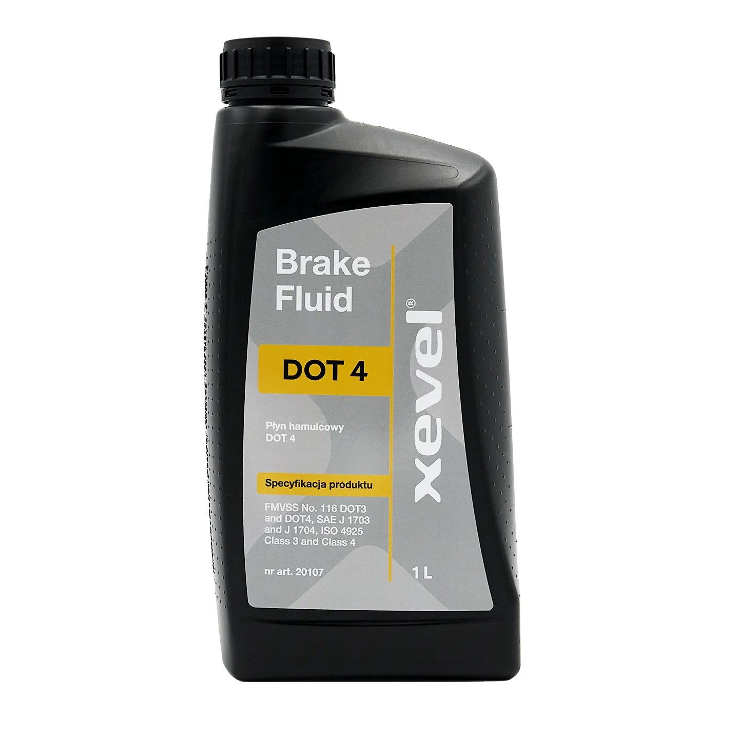 Płyn hamulcowy XEVEL DOT 4 w opakowaniu 1L